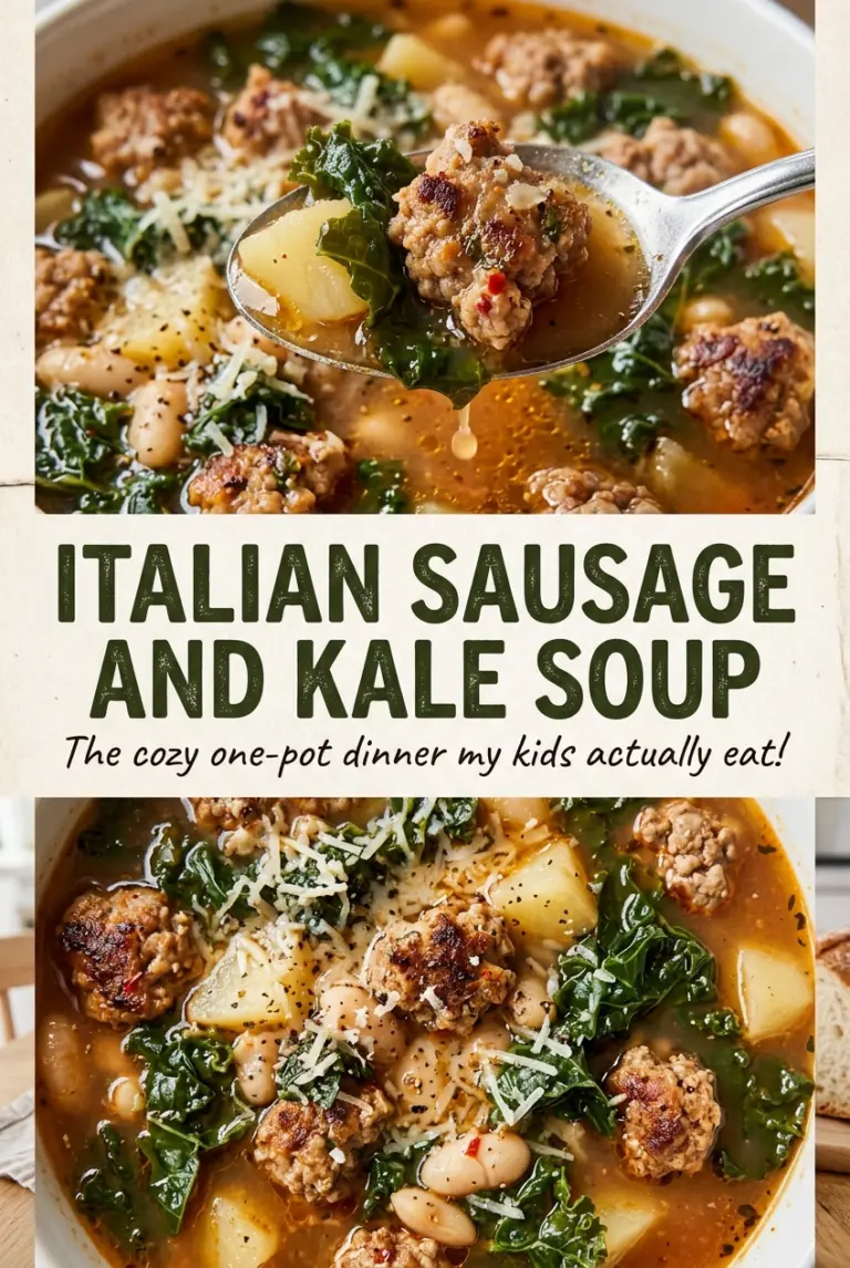 Italian Sausage and Kale Soup